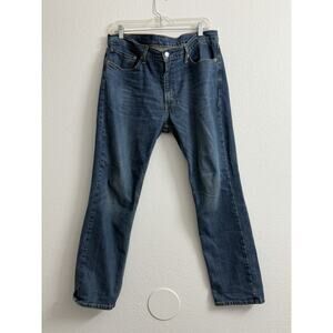 Levi's Men's 511 Slim Fit Jeans 36x29 Blue Dark Wash Straight Leg Levis